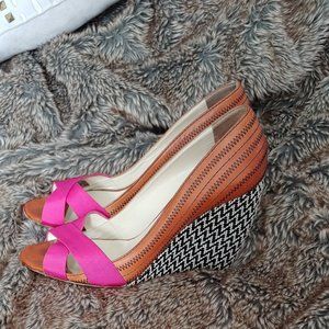 Rupert Sanderson 39.5 or size 9.5 wedge